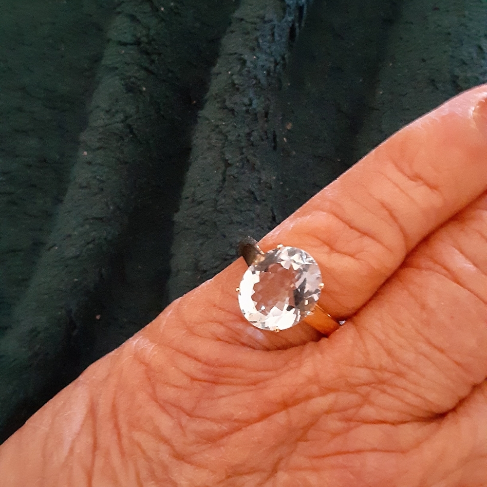 Sokota Aquamarine Solitaire